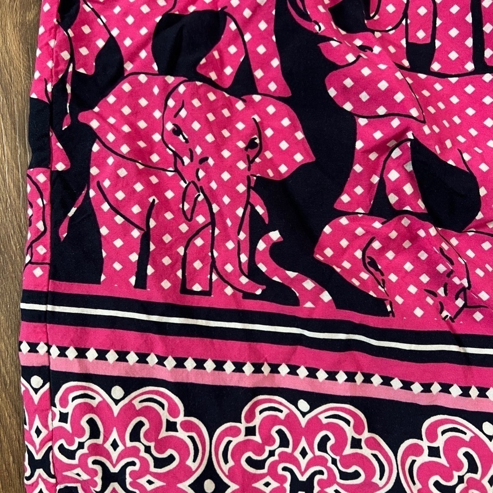 Crown & Ivy Pink Elephant Dress/Cover up Sz 2 - Picture 6 of 13